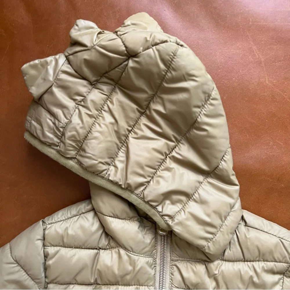 GAP Dino Hood Puffer Jacket, 3T